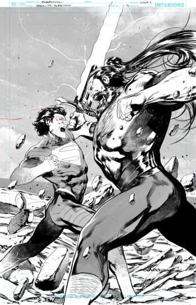 Rafa Sandoval Original Art Absolute Superman #14 Cover