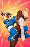 David Nakayama Original Art Street Fighter Masters: Chun Li #1 Cover