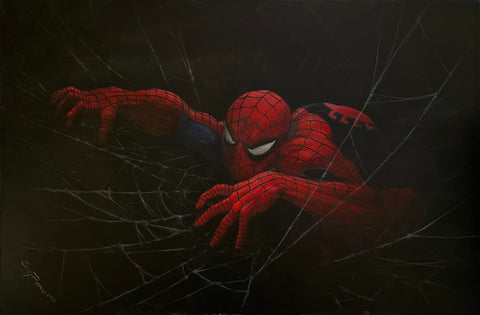 Casey Parsons Original Art Spider-Verse Spider-Man Illustration