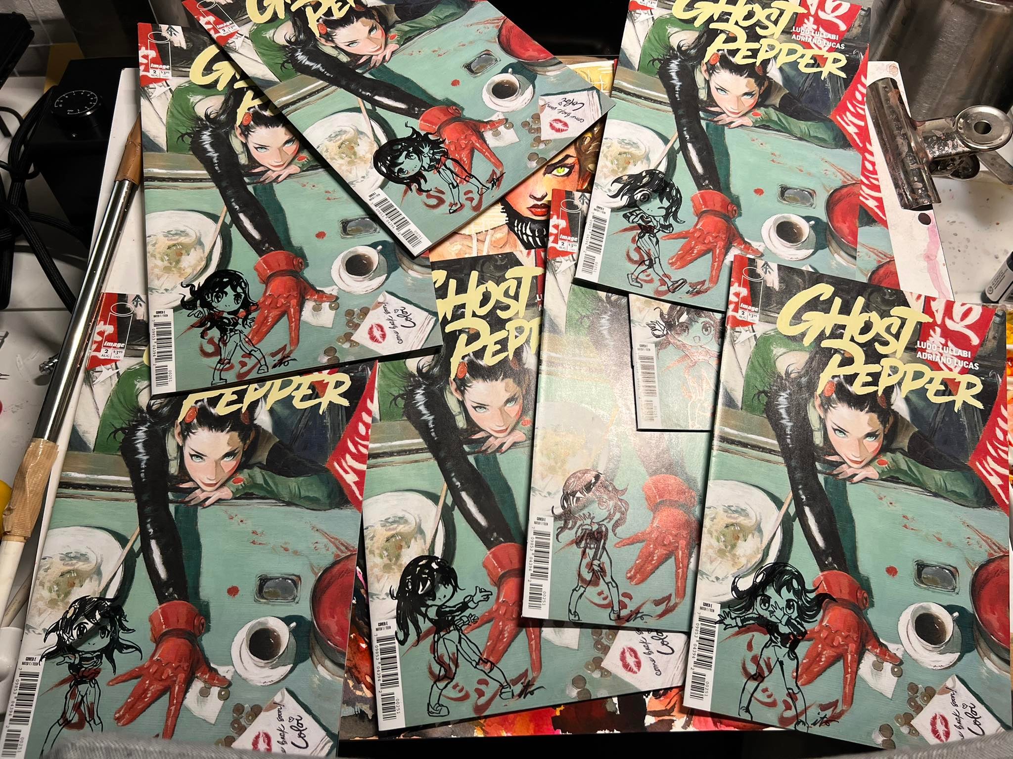 Ito Hand Signed Ghost Pepper #2 1:50