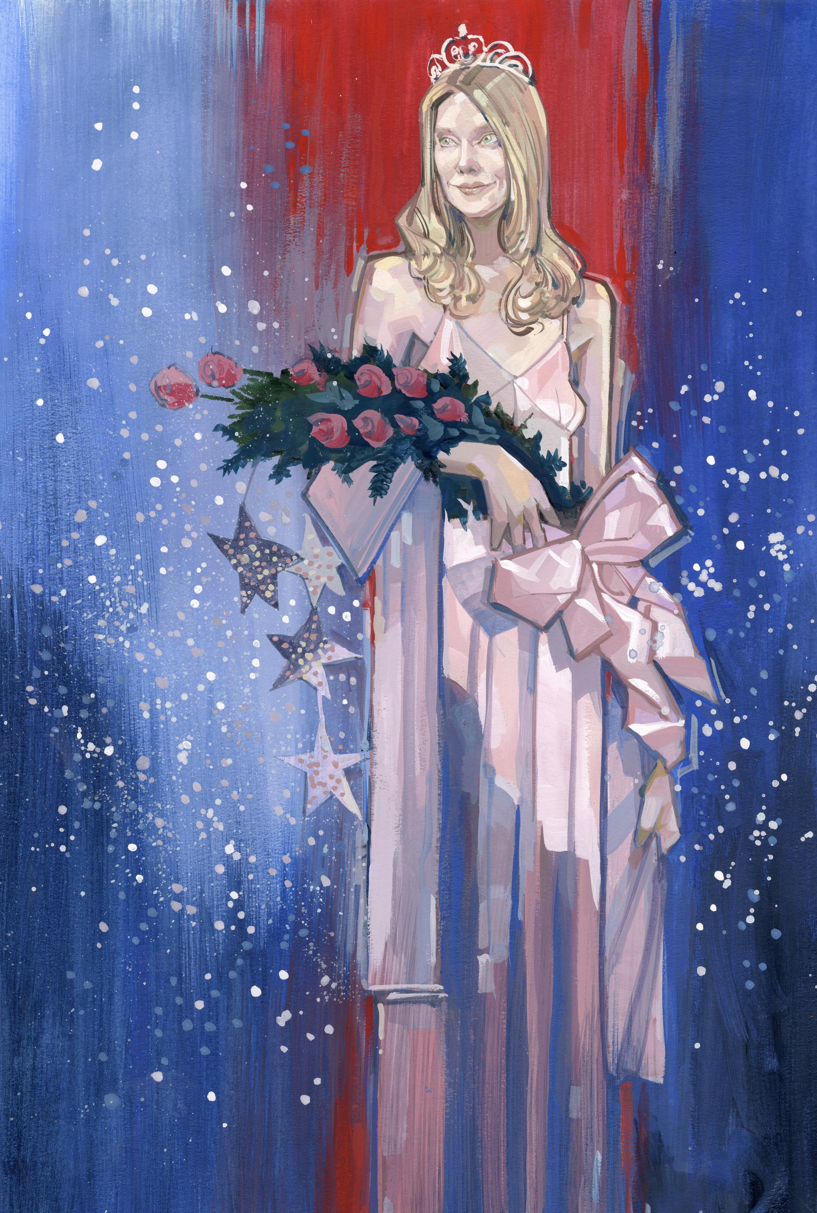 Kagan McLeod Original Art Carrie Illustration