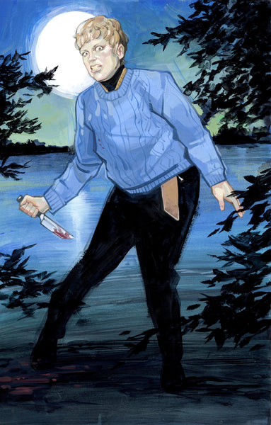 Kagan McLeod Original Art Friday the 13th Illustration