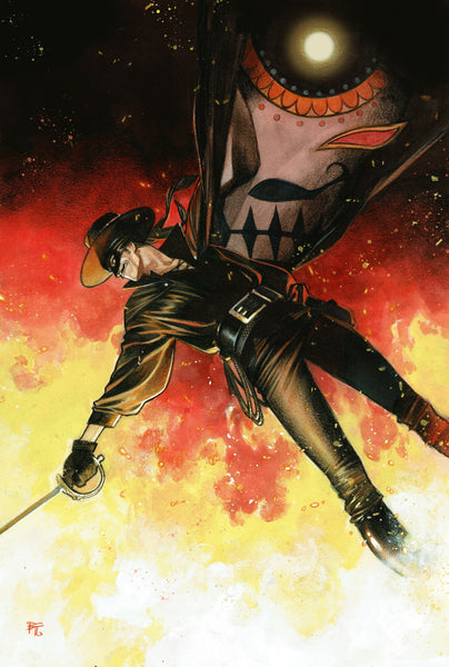 Dike Ruan Original Art Zorro: Man of the Dead #1 Cover