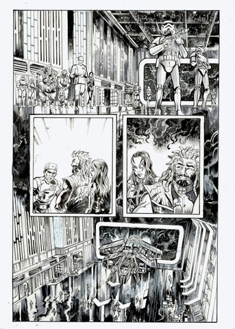 Vincenzo Riccardi Original Art Star Wars: Tales From The Death Star Page 3