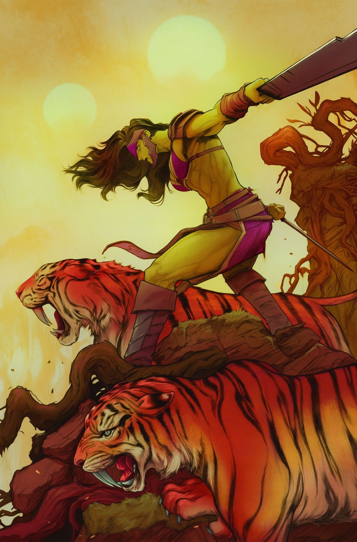 Nimit Malavia Original Art Imperial War: Planet She-Hulk #1 Cover