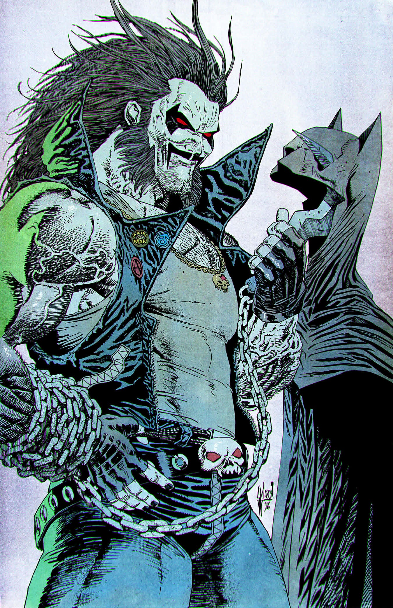 Guillem March Original Art Detective Comics 2026 Annual #1 Cover