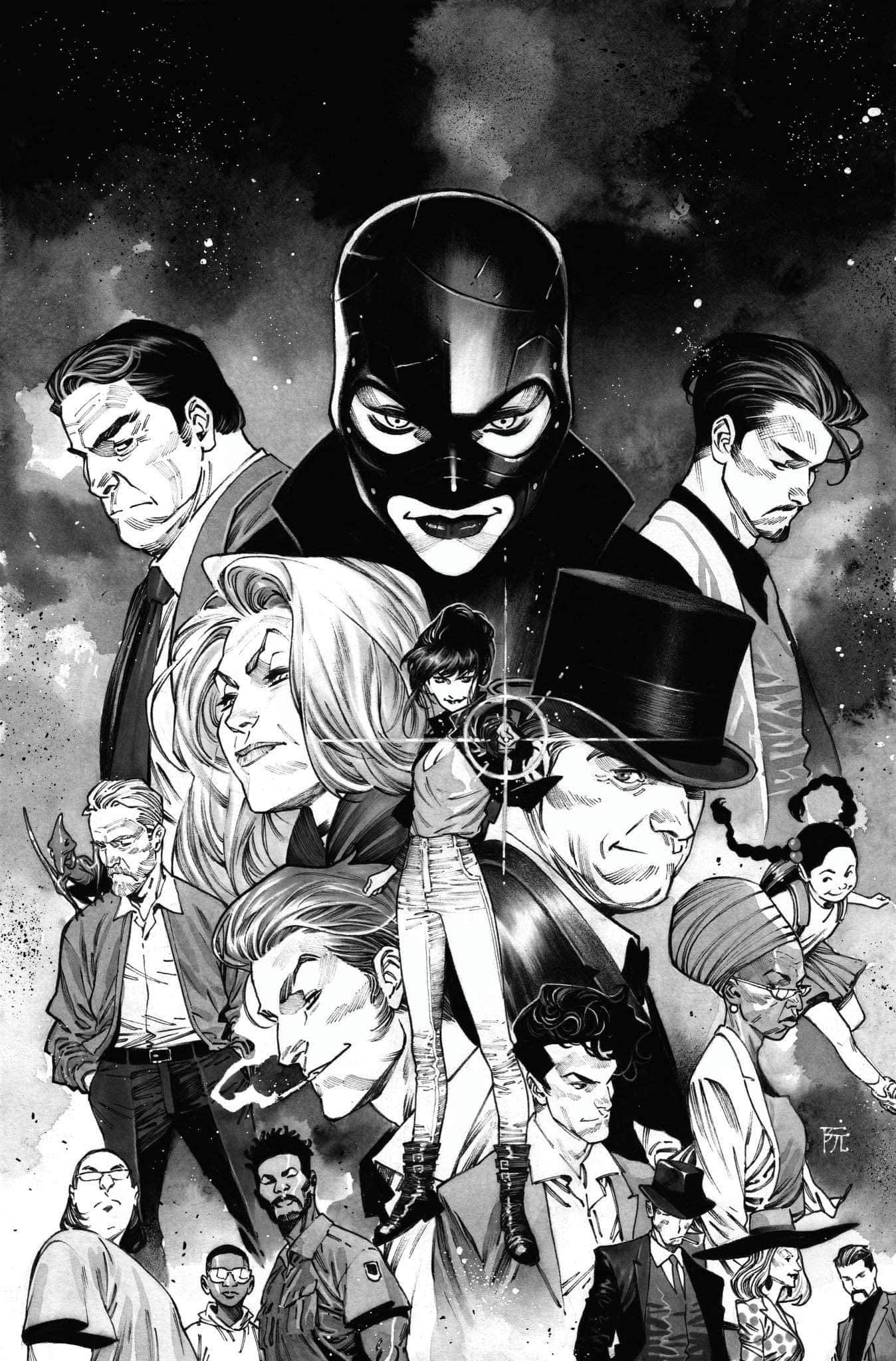 Dike Ruan Original Art Magic Order 4 #1 Cover