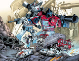 Jimbo Salgado Original Art Transformers Energon Universe Special 2025 #1 Wrap Around Cover