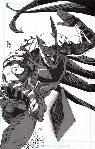 Guillem March Original Art Absolute Batman #10 Cover