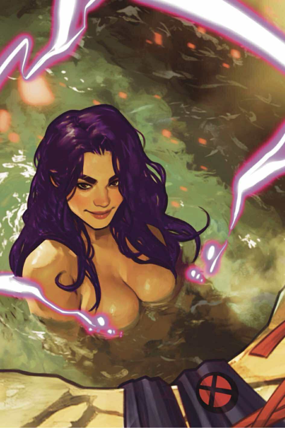 Francesco Tomaselli 'Onsen' Psylocke 12x18