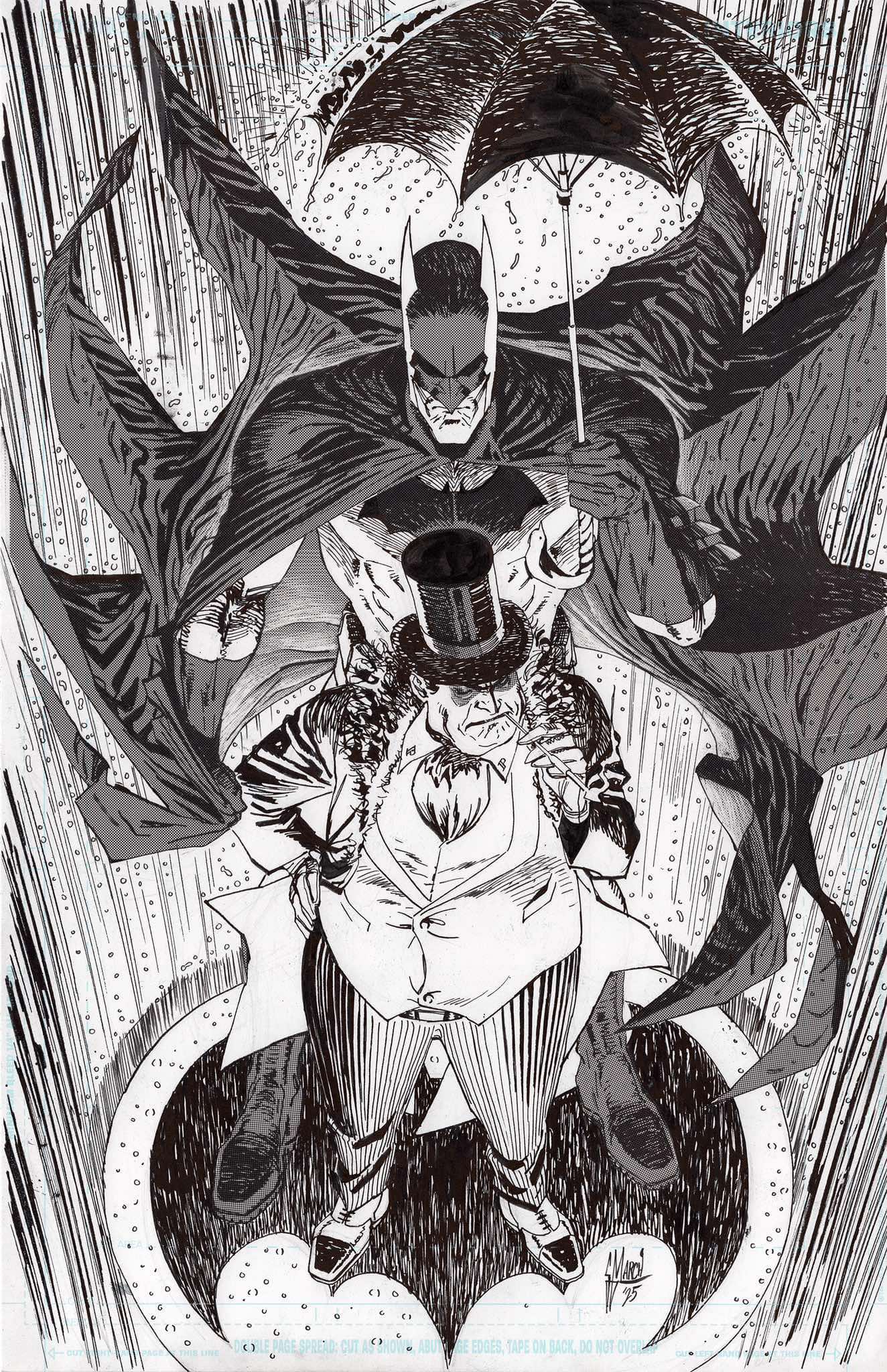 Guillem March Original Art Detective Comics #1099 Cover