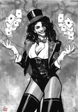 Francesco Tomaselli Original Art Zatanna Illustration
