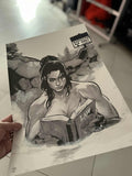 Francesco Tomaselli Original Art 'Onsen’ She-Hulk