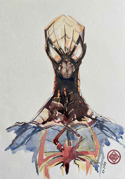 Ito Original Art Spider-Man Illustration