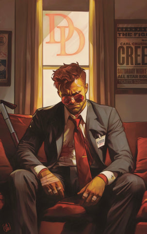 Francesco Tomaselli Matt Murdock Daredevil 12x18" Limited Edition Giclee