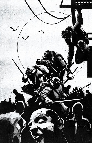 Nick Marinkovich Original Art Teenage Mutant Ninja Turtles #22 Cover