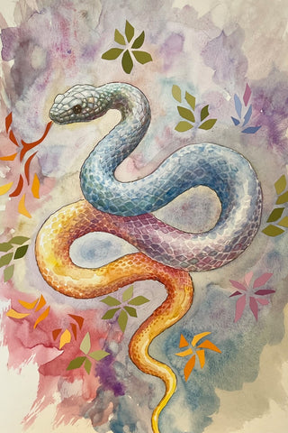 David Mack The Year of the Snake Zodiac 12x18" Limited Edition Giclee