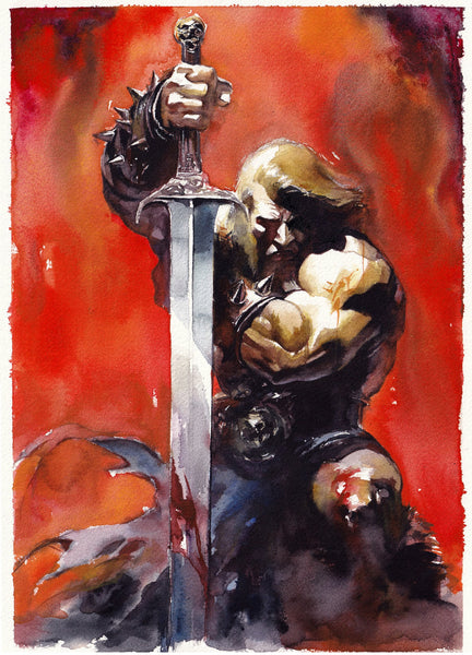 Ito Original Art Conan Illustration