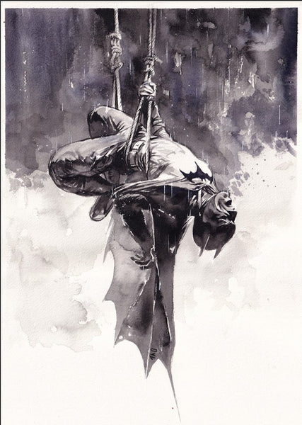 Ito Original Art Batman Illustration