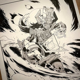 Leo Chiola Original Art Galacta SNAP Art