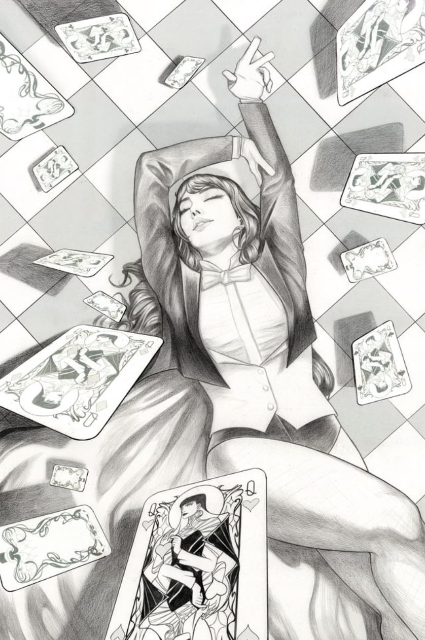 Nimit Malavia Original Art Zatanna #5 Cover