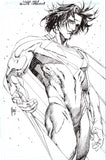 Guillem March Original Art Absolute Superman #1 2nd Print Cover