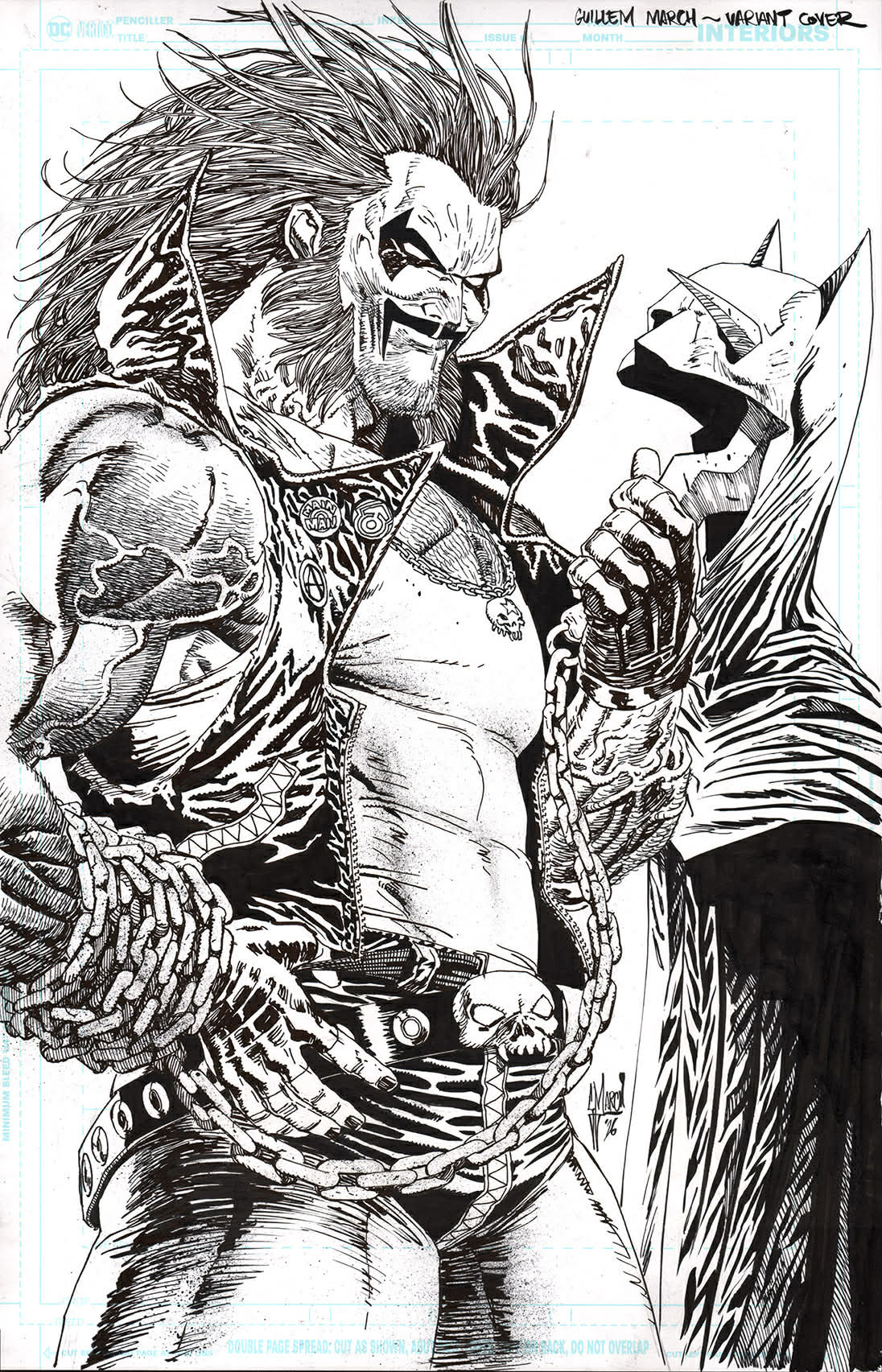 Guillem March Original Art Detective Comics 2026 Annual #1 Cover