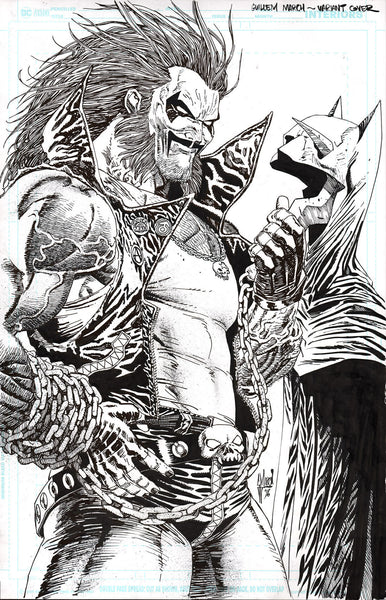 Guillem March Original Art Detective Comics 2026 Annual #1 Cover