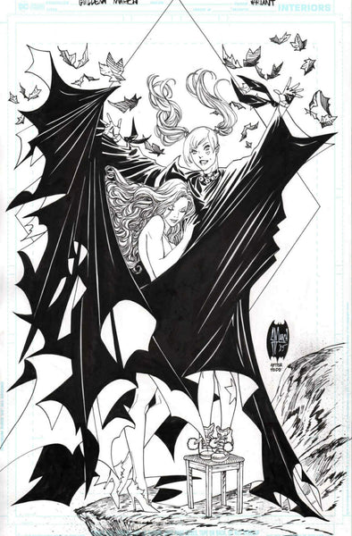 Guillem March Original Art Harley Quinn #60 Cover