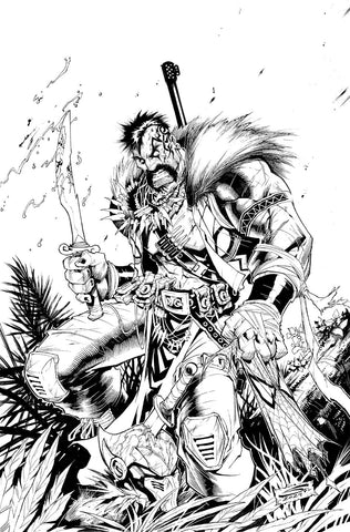 Gerardo Sandoval Original Art Ultimate Spider-Man #14 'Ultimate Special' Kraven First Ultimates App Cover