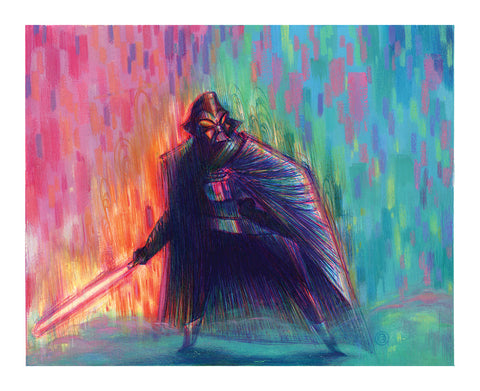 Eduardo Vieira Original Art Star Wars Darth Vader Illustration