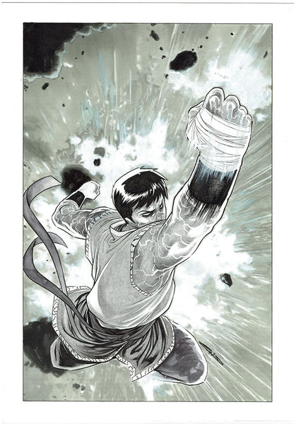 Emilio Laiso Original Art X-Vengers #2 Shang-Chi Cover