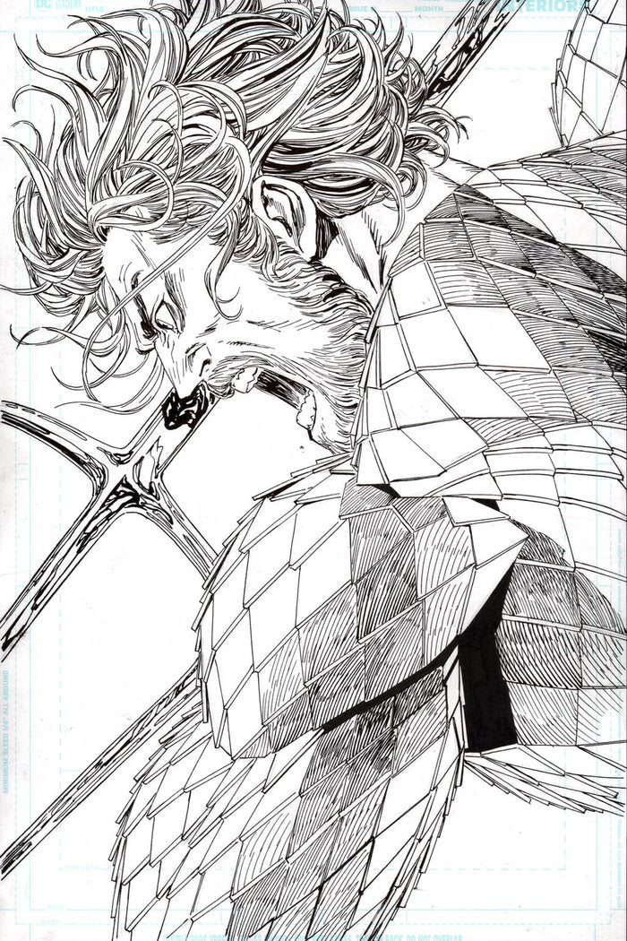 Guillem March Original Art Aquaman #8 Cover
