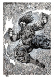 Vincenzo Riccardi Original Art BRZRKR #1 7th Print SDCC Cover