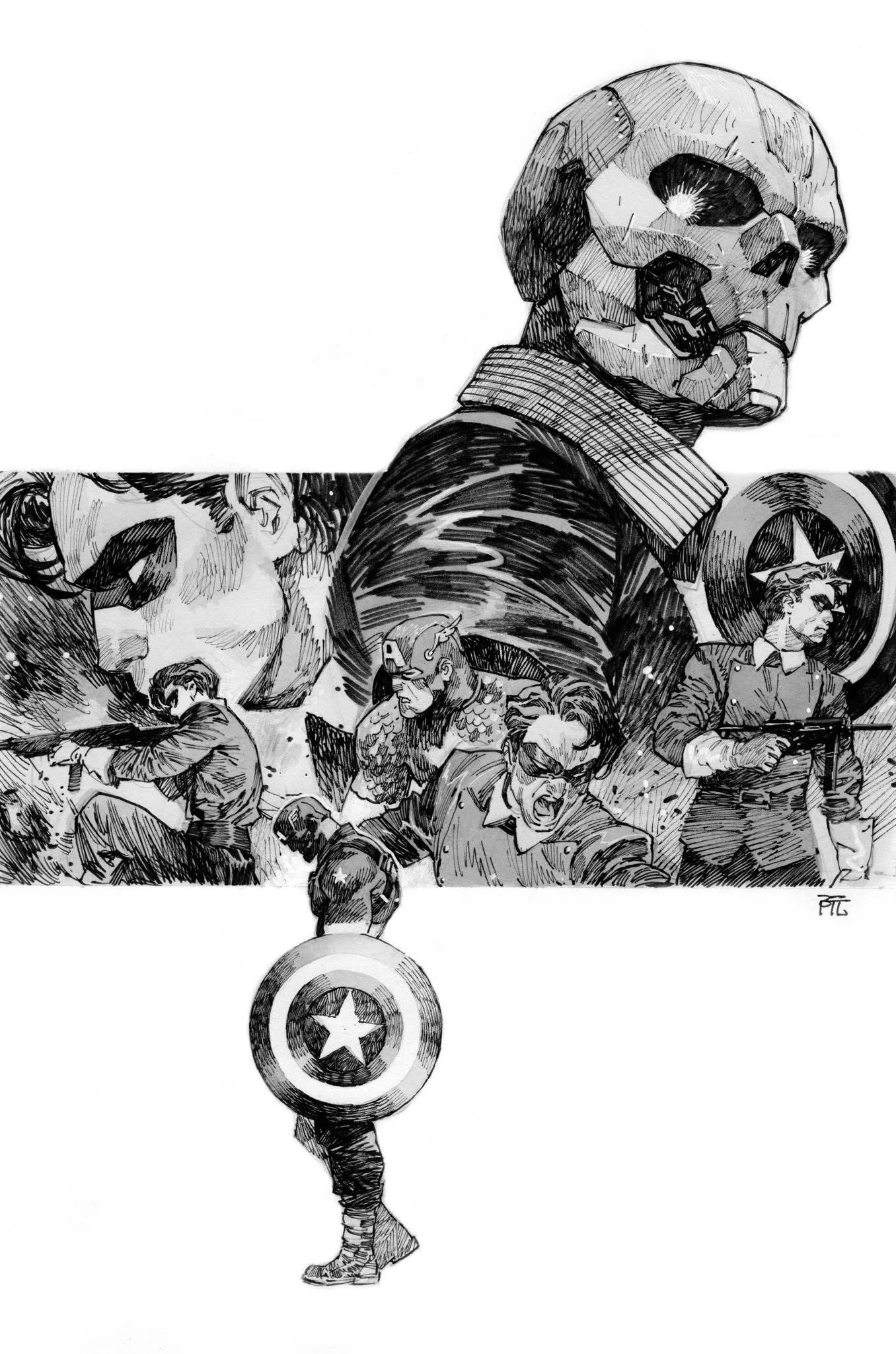 Dike Ruan Original Art The Ultimates #22 Cover