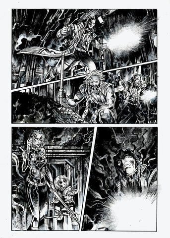 Vincenzo Riccardi Original Art Star Wars: Tales From The Death Star Page 8