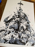 Anand Ramcheron Original Art Magik #6 Cover