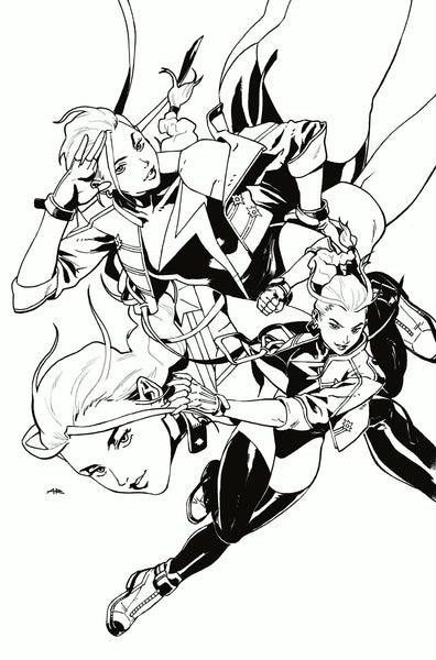 Anand Ramcheron Original Art Captain Marvel: Dark Past #3 Cover