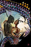David Mack Original Art Marvel Knights: The World to Come #1 Black Panther and Storm Cover (includes 2 pieces of original art - see more photos)