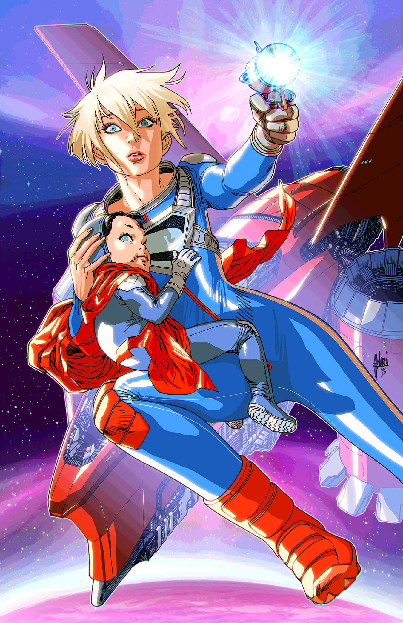 Guillem March Original Art Supergirl: Survive #1 Cover