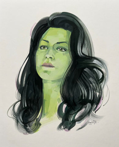 Kagan McLeod Original Art Disney Plus She-Hulk Character Study