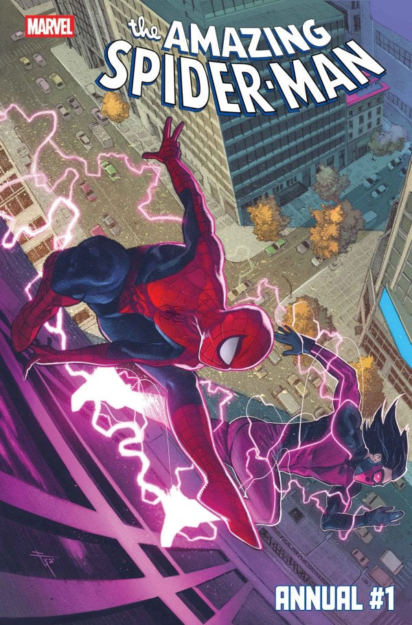 Francesco Mobili Original Art The Amazing Spider-Man 2026 Annual #1 Cover