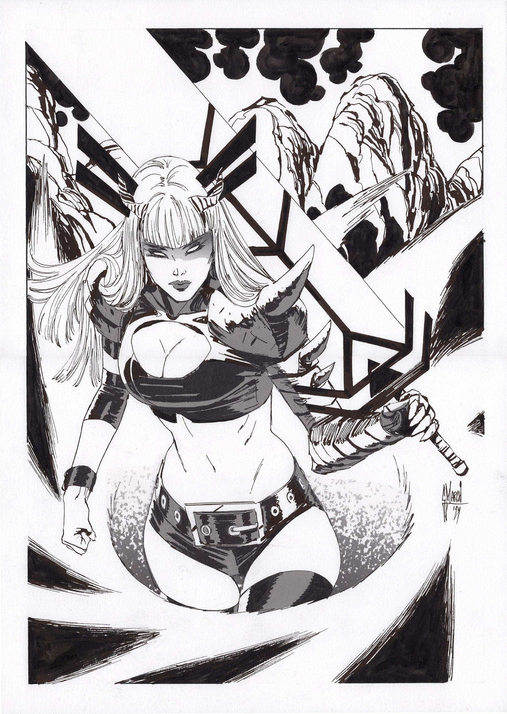 Guillem March Original Art Magik Illustration