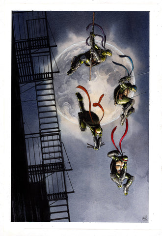 Guillaume Martinez Original Art TMNT (Teenage Mutant Ninja Turtles) Illustration