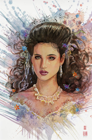 David Mack Original Art Jim Henson's Labyrinth #8 Cover
