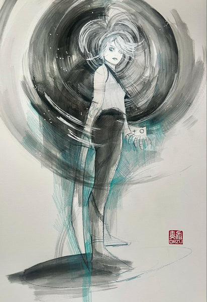 Zu Orzu Original Art Erica Slaughter Something is Killing the Children Illustration