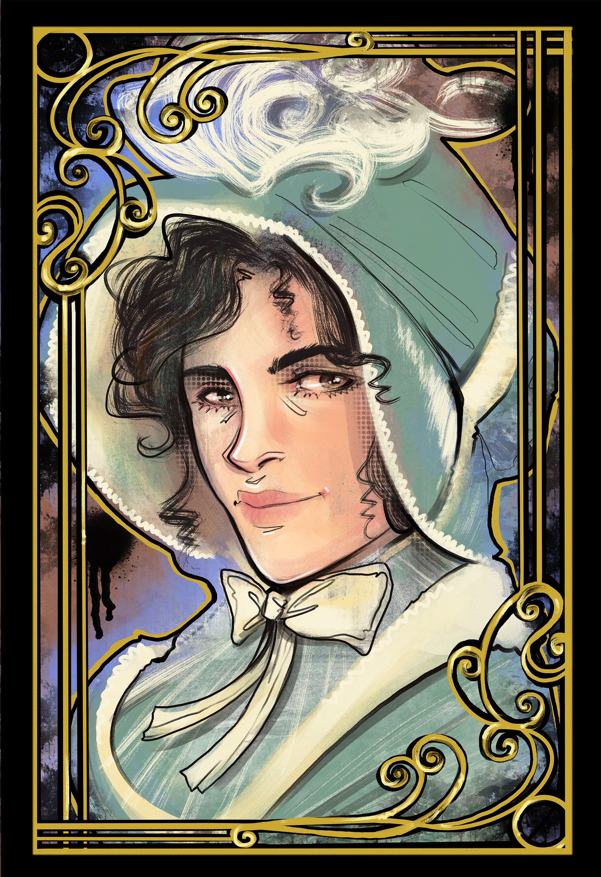 Francesca Fantini Original Published Upper Deck A.Elliot Art