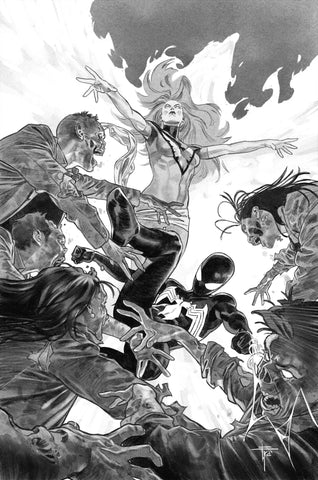 Francesco Mobili Original Art Marvel Zombies Red Band #2 Cover