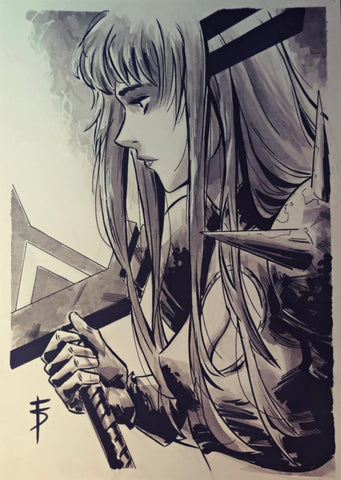 Federico Sabbatini Original Art Magik Illustration