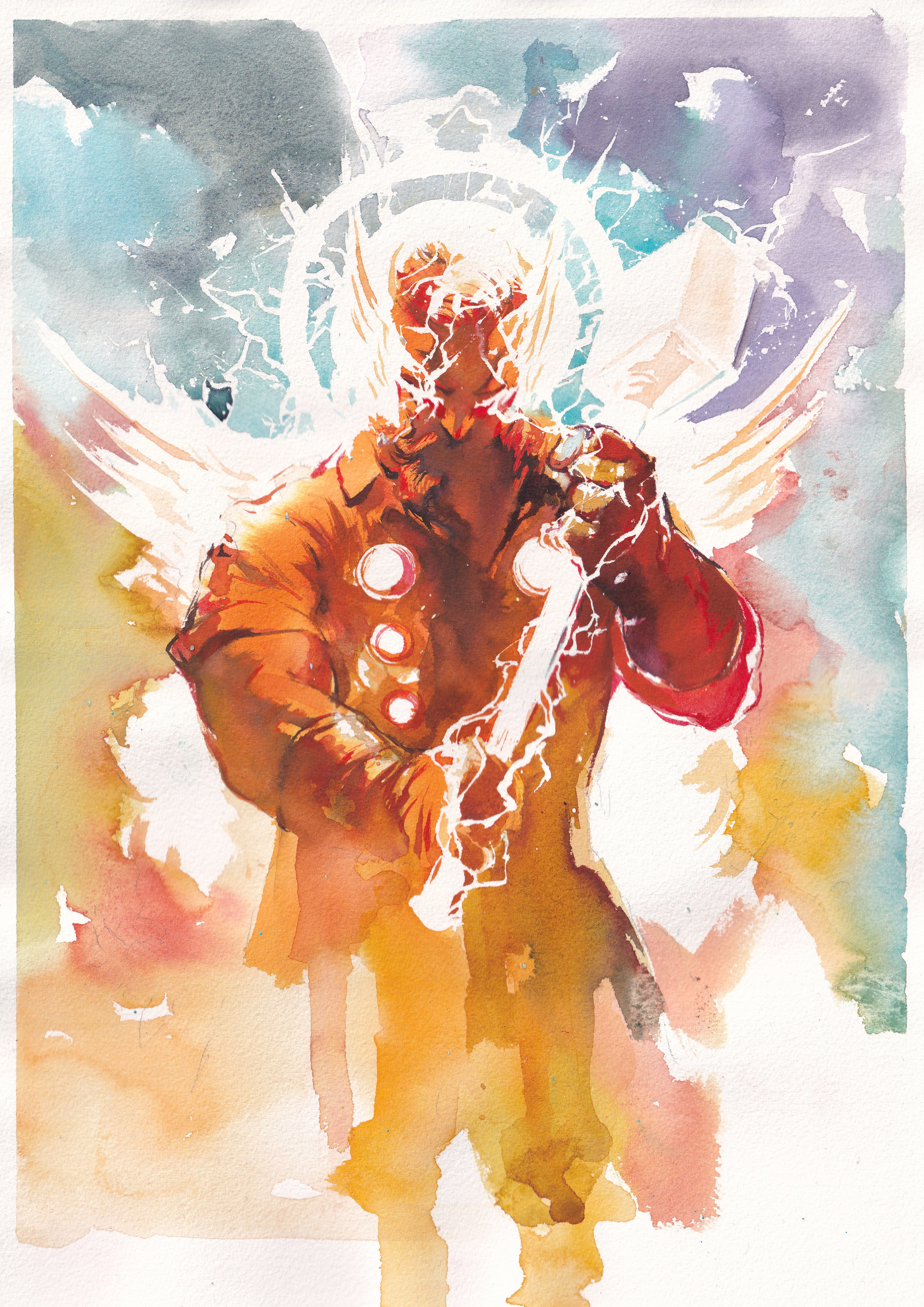 Ito Original Art Thor Illustration